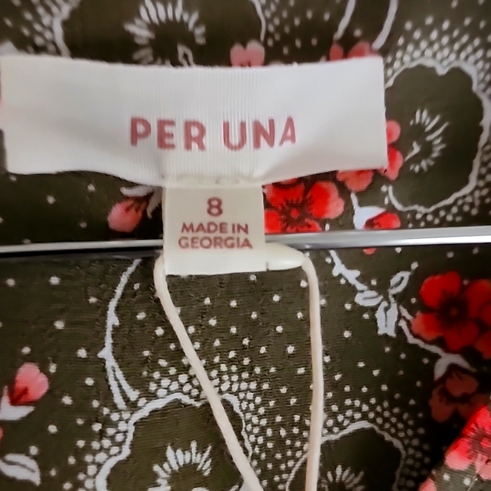 Per Una Green and Pink Floral Maxi Dress